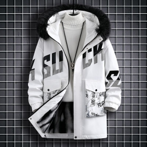 Хлопковая куртка  осенне-зимняя 9933